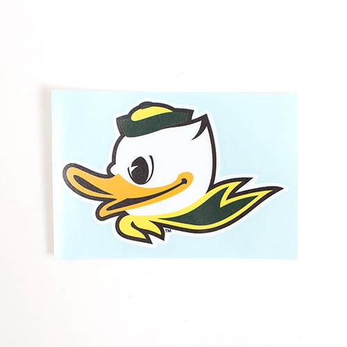 Fighting Duck, Vinyl Transfer, 4", Decal